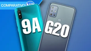 Xiaomi Redmi 9A VS Motorola moto G20  | Comparativo