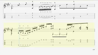 Nocturne op.9 No.2 - Frédéric Chopin - Fingerstyle Guitar TAB