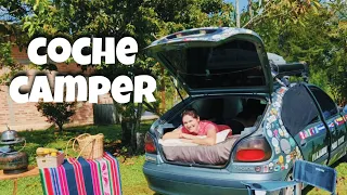 ⚠️HOW WE CAMPERIZE and what we carry in the car [quick, easy and cheap]