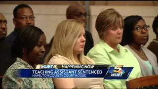 Former teaching assistant going to prison for having sexual contact with student