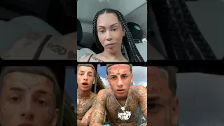 The Island Boys go live with Chief Keef's baby mama and say 6ix9ine is more real than him!