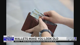 Carrying a wallet makes you look old