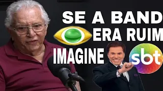 CARLOS ALBERTO  SUA PASSAGEM NA GLOBO COM RENATO ARAGÃO, BAND E SBT#pagodicast