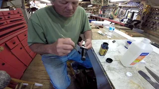Air Force pilots survival knife restoration part 3  DONE!