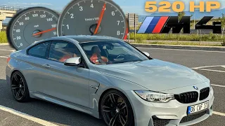 2016 BMW M4 F 82 - AUTOBAHN POV Test Drive I 4K