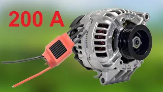 CAR CHARGER ( ALTERNATOR ) CONVERSION TO HIGH POWER AND TORQUE BRUSHLESS MOTOR 200 A