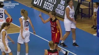 Highlights Leonie Fiebich - U18 Euro 2018