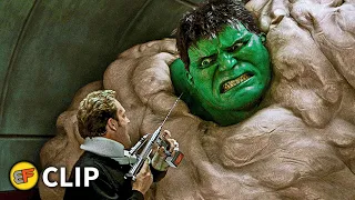 Hulk Escapes Military Base - Underground Laboratory Scene | Hulk (2003) Movie Clip HD 4K