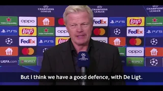 Oliver Kahn gave his reaction to the Champions League group stage draw