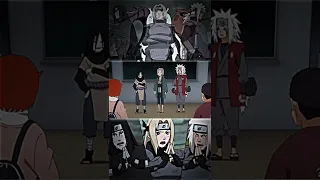 JJ🔥MOMENT SANNIN LEGENDARIS MASIH DI KENANG😁 #shorts #jiraiya #tsunade #orochimaru