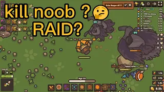【COOKIE】TAMING.IO raid kill noob? 🤔🤔💤💤❓
