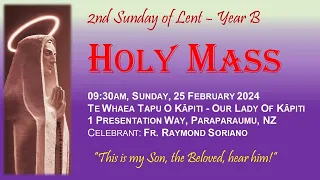 20240225 Holy MASS - 2nd Sunday of Lent - Year B