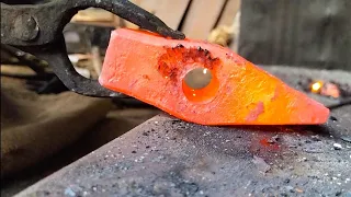 blacksmith | how to hammer made with hard work | handmade.