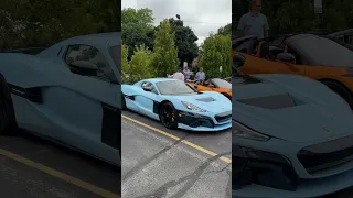 Rimac Nevera showed up at our small cars & coffee…
