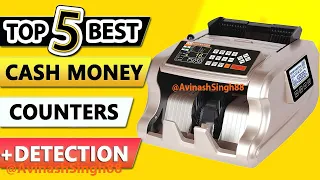 Top 5 Best Budget Money Counters 2024 | 5 Best Currency Counting Machines with Counterfeit Detection