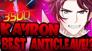 NO SPEED KAYRON DESTROYS META CLEAVES!? - Epic Seven