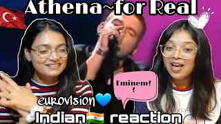 Indian🇮🇳 girls reactionAthena- For Real 2004(Turkey)Eurovision song contest #eurovisionreaction