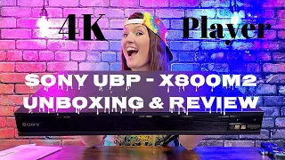 Sony UBP - X800M2 4K Blu Ray Player - My Killer Podcast - UNBOXING & Review!