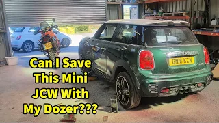 I Bought A BENT F56 Mini John Cooper Works From Salvage Auction - Can It Be Saved???