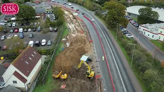 Colchester RTS Northern Approach Drone Footage