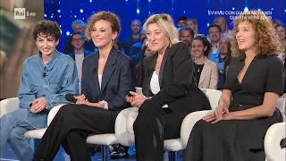 Il cast al femminile de "L'arte della gioia" - Domenica In 02/06/2024