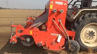 swaraj 855 turbo vs standard 75hp on 2022 model maschio 8feet superseeder part1#maschio #superseeder