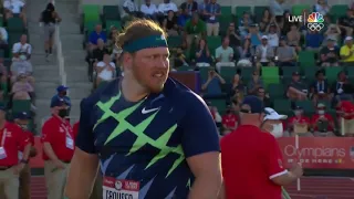 Ryan Crouser Shotput WR 23.37 (Reaction)