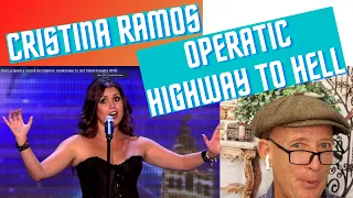 First time reaction Cristina Ramos, Opera Rock, Highway To Hell. What a combo, grace power & metal!