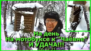 На день На мотобуксе к Чаёвне И УДАЧА!!! 06 12 21