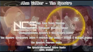 Alan Walker - The Spectre (MEGA MASHUP With NCS Spectrum Visualizer)