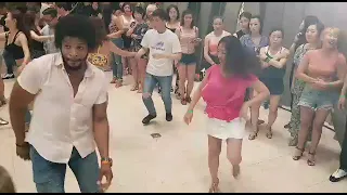 Salsa dancing , Jeju Latin Festival, Terry & Salsera in Jeju, Korea