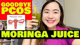 MORINGGA JUICE DETOX DRINKS FOR PCOS|GET PREGNANT FAST|NO NEED EXPENSIVE MEDICATION.