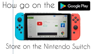 How to go on the Google Play Store on the Switch! (2024 Edition) #shorts