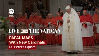 Papal Mass with the New Cardinals LIVE from St. Peter’s Square | LIVE