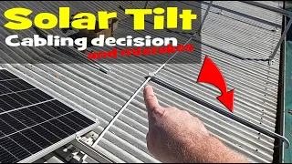 Solar Tilt Installation design and cabling. It finally happens...