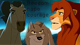 Simba/Spirit/Balto || Heart of Courage (Motivational)