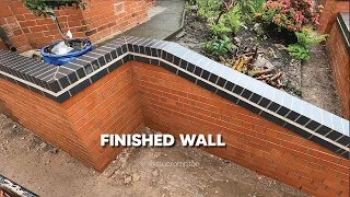 Bricklaying - The Great Wall of Wigan Finished 🧱