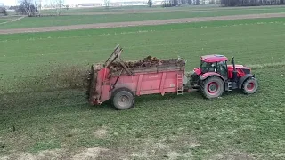 💪🔥Rozrzucanie obornika 2023 w ***GR CISAK*** Zetor Crystal 160&Claas Arion 630&Claas Scorpion 635😂🔥