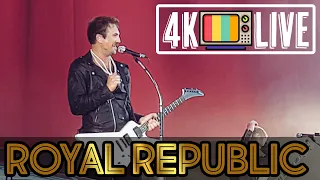 Royal Republic - Battery (Metallica cover) & Ace of spades (Motörhead cover), 4k live Berlin 2022