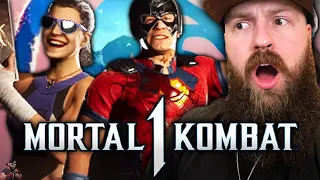 PEACEMAKER & JANET CAGE (Kameo) Official Gameplay Trailer! [REACTION] | Mortal Kombat 1