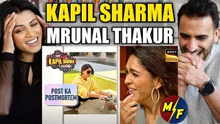 THE KAPIL SHARMA SHOW | POST KA POSTMORTEM | Mrunal Thakur | Aditya Roy Kapur | REACTION!!