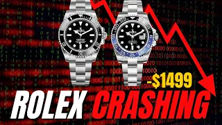 Rolex Market CRASH! Real Reasons Why Rolex Prices Still Dropping