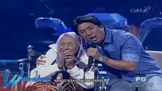 Wowowin: Kuya Wil, inawitan ang 121-year old na si Lola Fatima