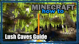 Everything About the Lush Caves Biome! (1.18+) | Minecraft Biome Guide