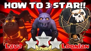 "Clash of clans How to 3 star" (w/ Lavaloonian)