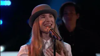 Sawyer Fredericks & John Fogerty - Born on the Bayou & Bad Moon Rising  | The Voice 2015