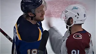 Handshakes Between the Blues and Avalanche | Nathan MacKinnon Post Game Interview