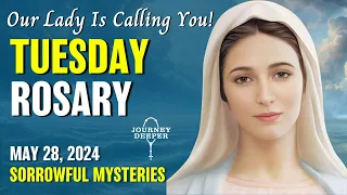 Tuesday Rosary 💙 Sorrowful Mysteries of the Rosary 💙 May 28, 2024 VIRTUAL ROSARY