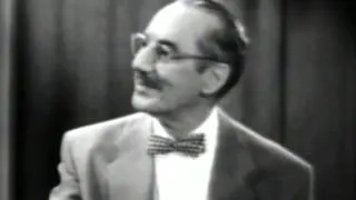 Groucho Marx   You Bet Your Life   Show 5   inc pairing up confirmed bachelor   Part 1