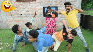 Must Watch Funny 😂😂 Comedy Video 2020 try to not lough By || Bindas fun bd ||